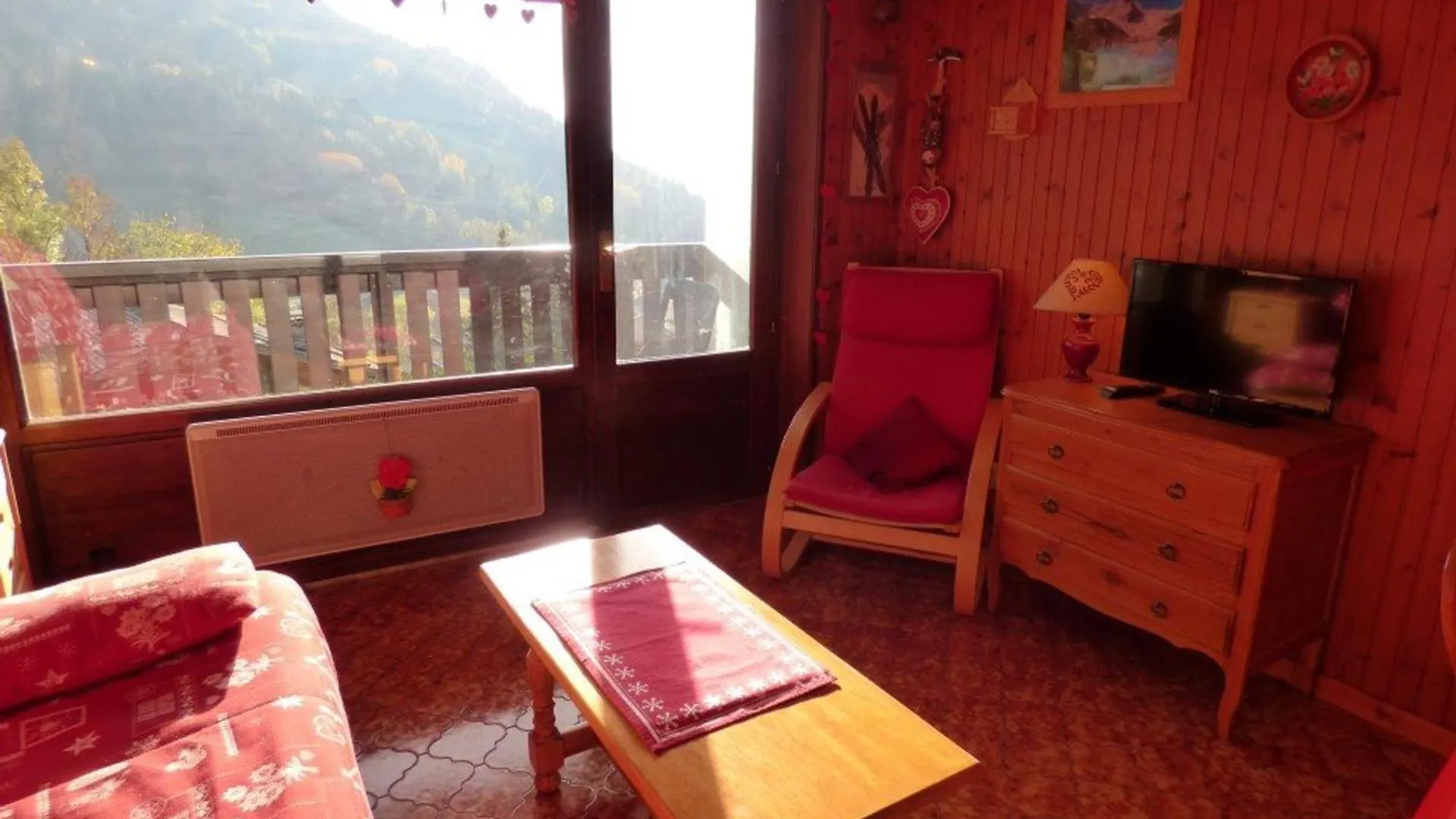 Апартаменты Studio Montagne, Balcon Sud, 4 Pers, Le Grand-Bornand - Fr-1-458-215