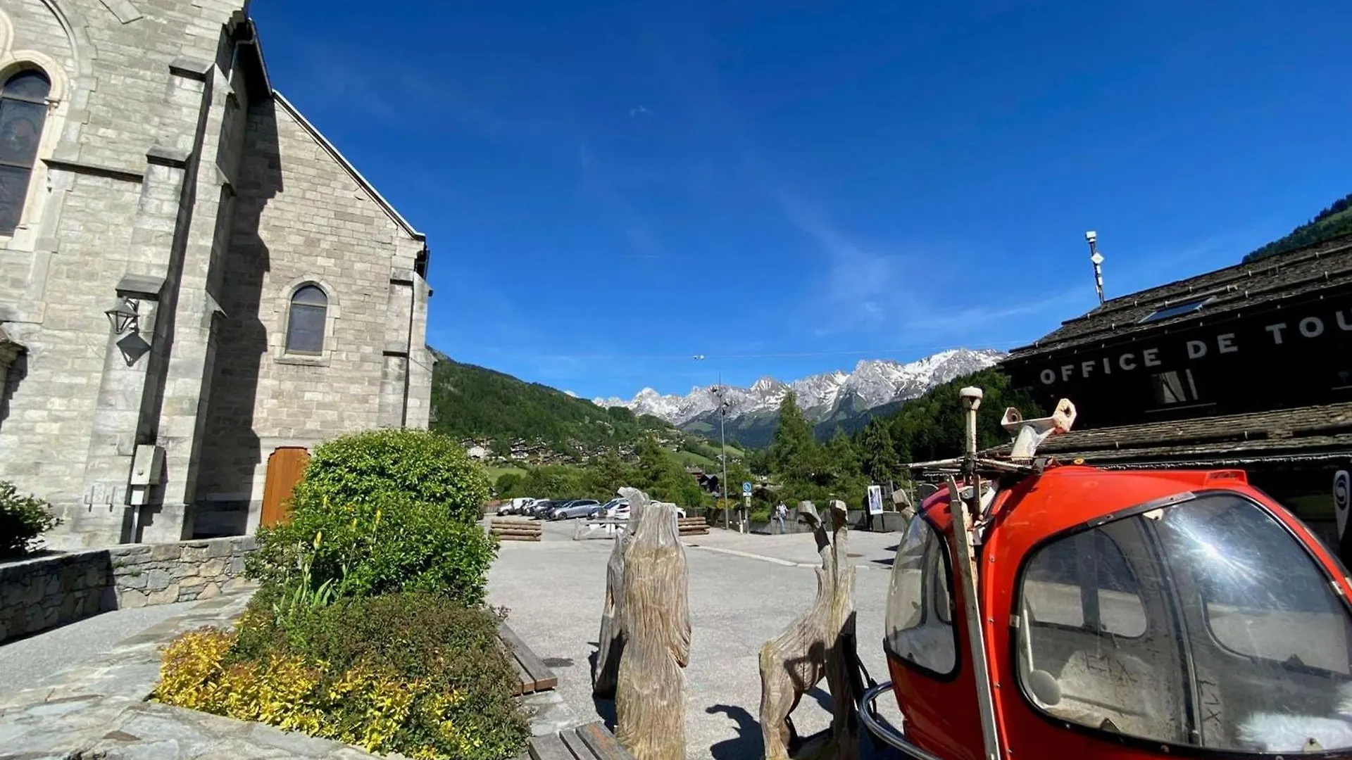 Апартаменты Studio Montagne, Balcon Sud, 4 Pers, Le Grand-Bornand - Fr-1-458-215